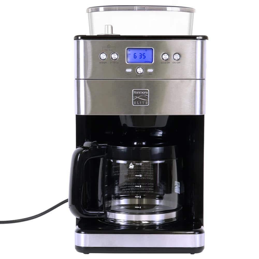 Kenmore Elite 12 Cup Programmable Grind And Brew Coffee Maker