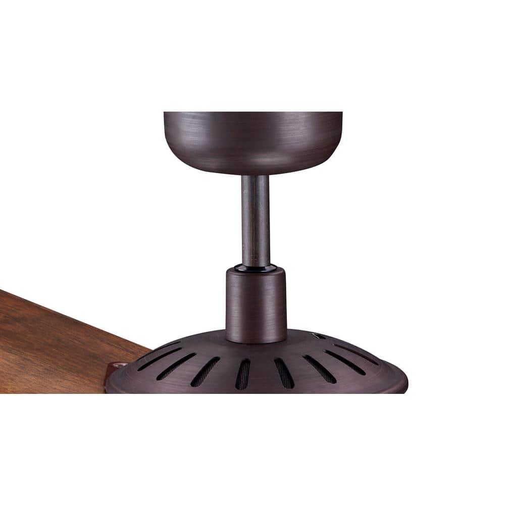 Carolina Oil Rubbed Bronze and Dark Koa 56 in. Ceiling Fan