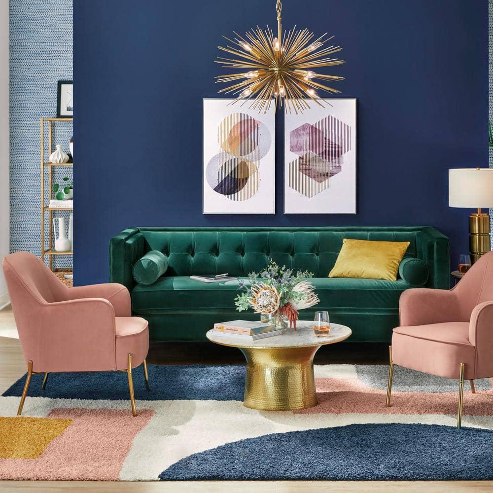 7'10"x10' Chapelle Mid-Century Modern Geometric Rug Blue - Balta Rugs