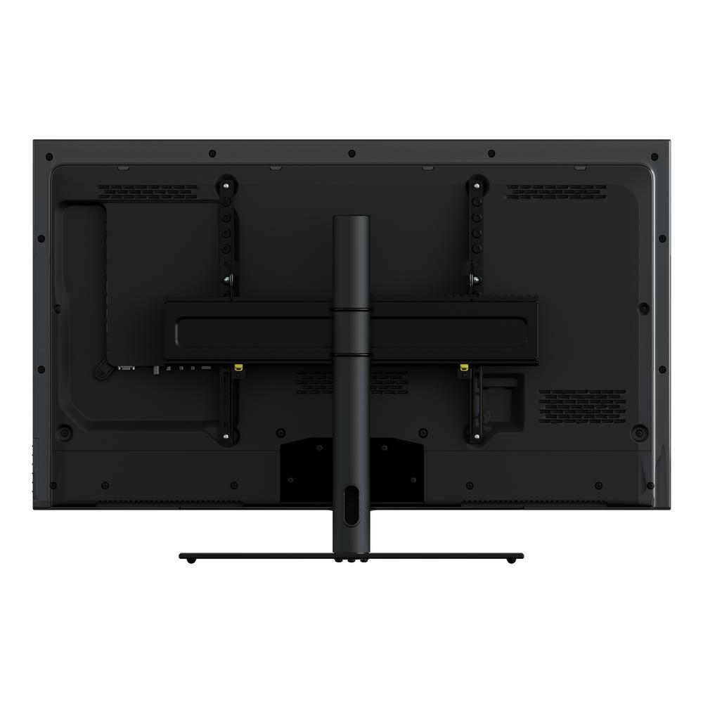 Universal Table Top TV Base Adjustable Tilt and Turn for Most TVs 46 in. to 65 in., Black/Black
