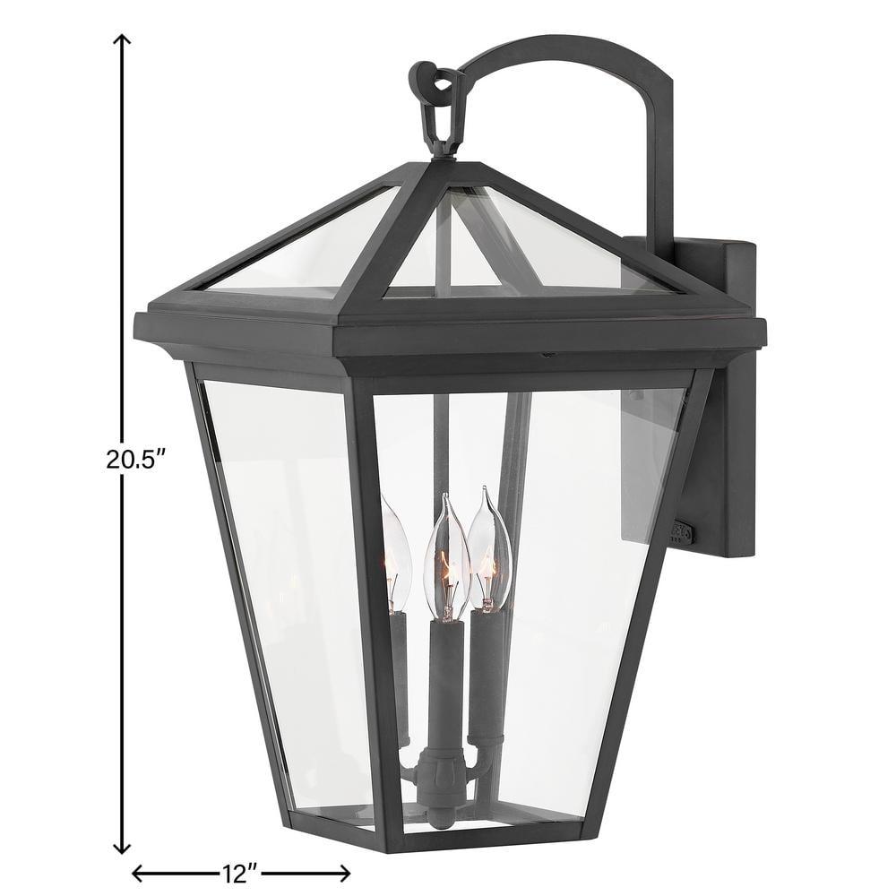 Hinkley Lighting - Three Light Wall Mount - Alford Place - 3 Light Large Outdoor