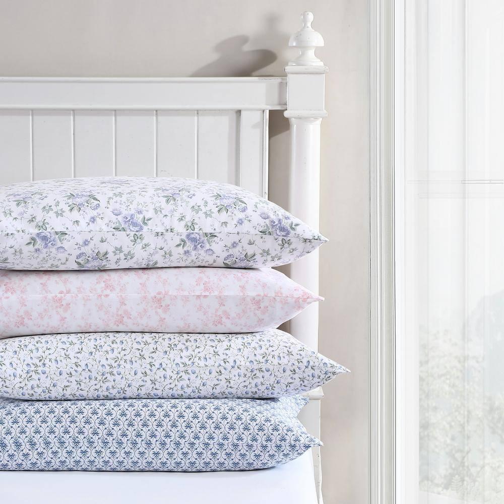 Laura Ashley Laura Ashley Sateen Cotton Printed Sheet Sets