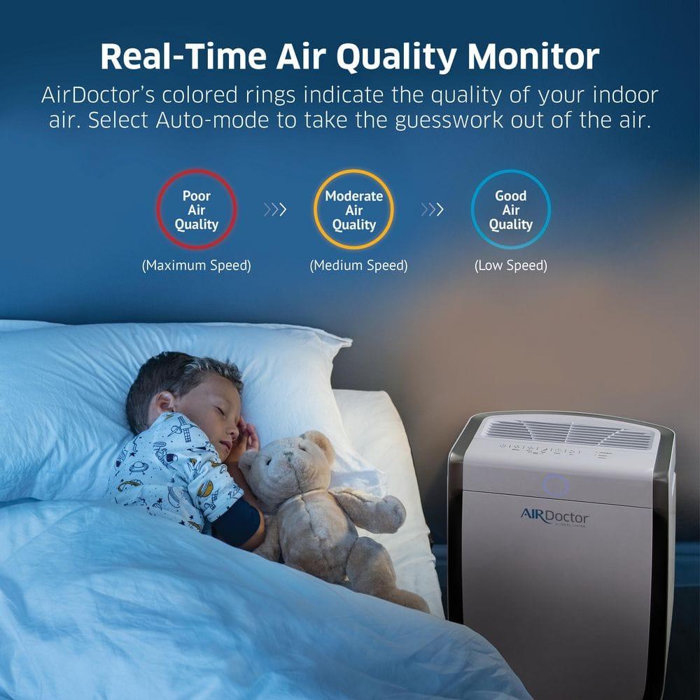 AirDoctor 3500 UltraHEPA Air Purifier, White
