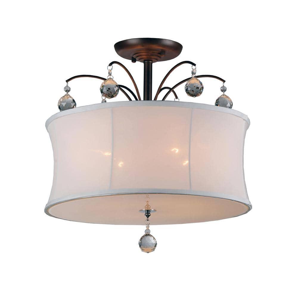 Warehouse of Tiffany Crystal Fountain Pendant Lamp