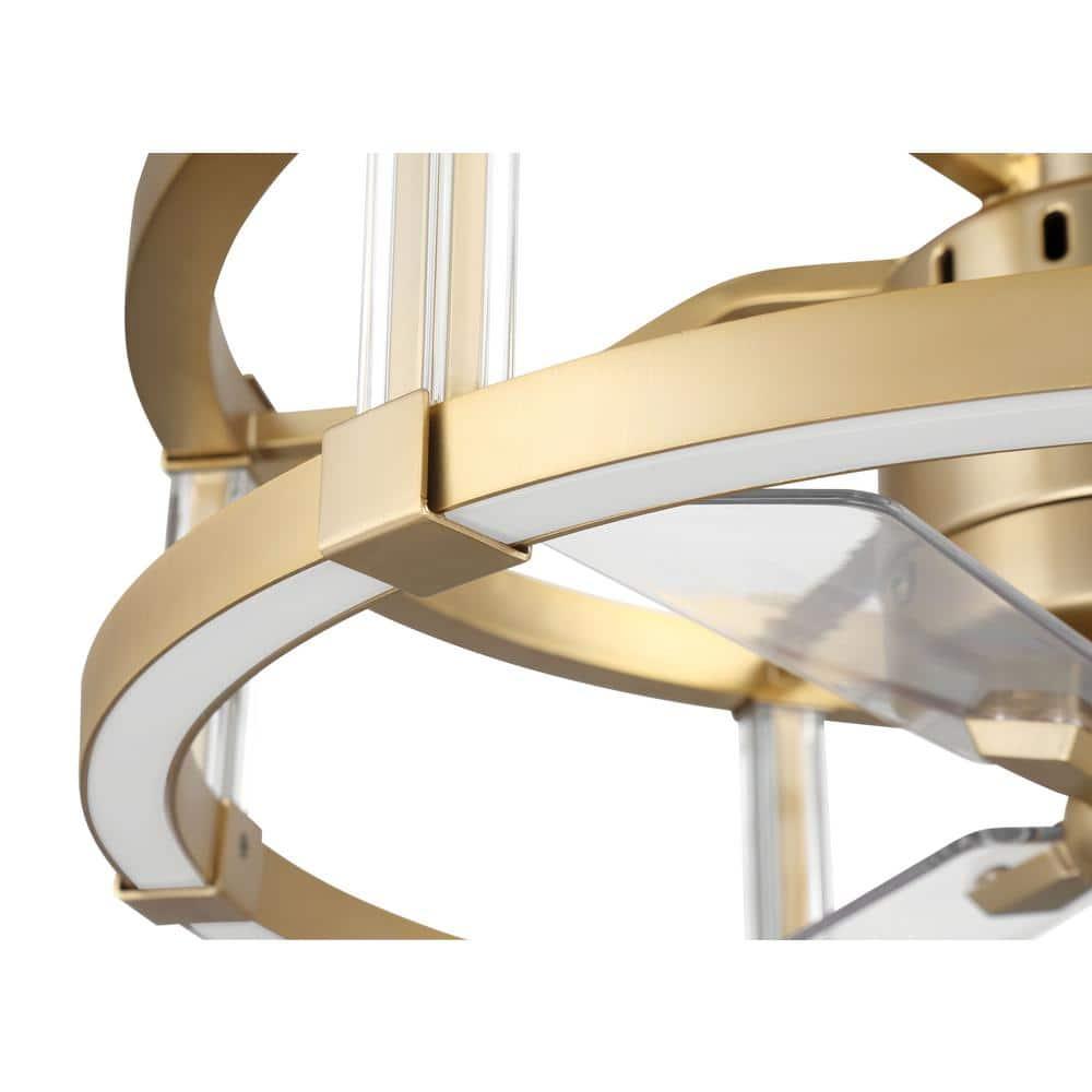 Craftmade Lighting - Alexis - 24W 1 LED Fandelier In Contemporary Style-15.12