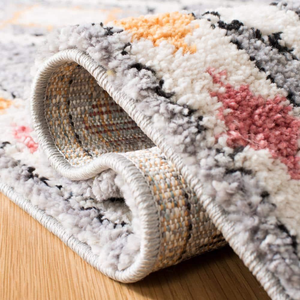 Morocco MRC965 Power Loomed Area Rug - Grey/Multi - 8'x10' - Safavieh.