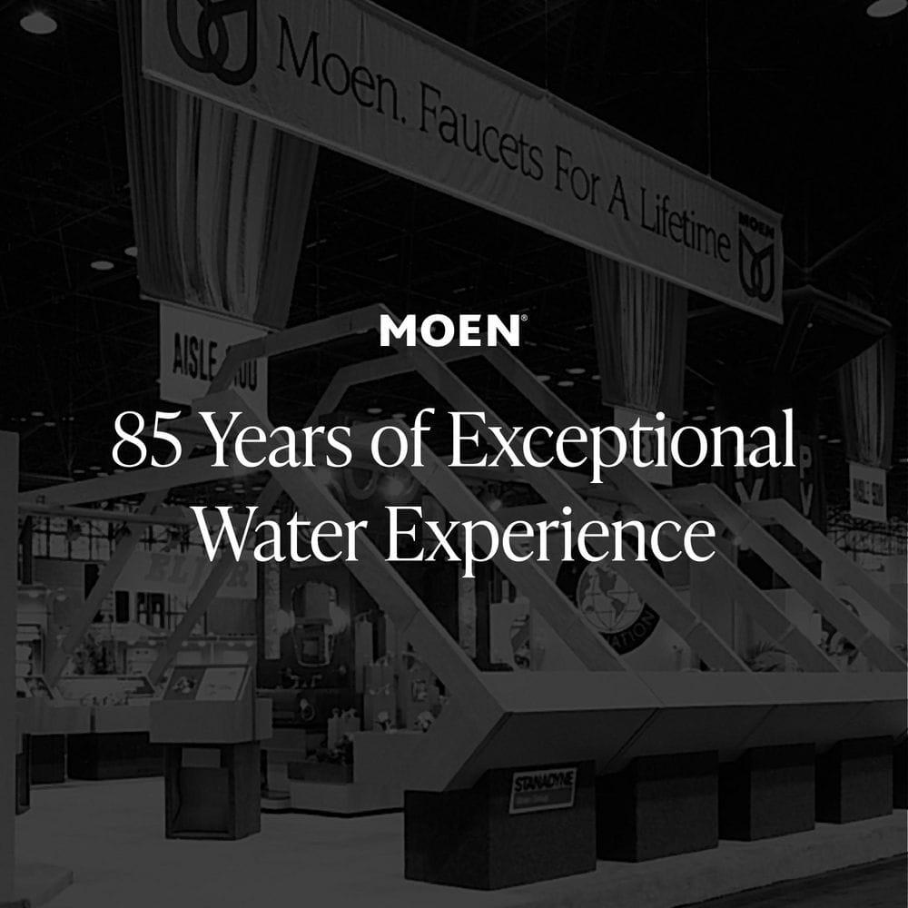 Moen Banbury 8 In. Widespread Double Handle High-Arc Bathroom Faucet In Mediterranean (Valve Included)