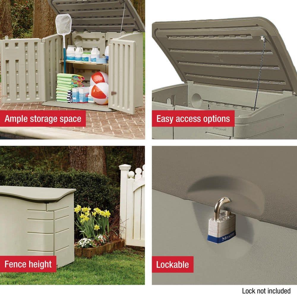 Rubbermaid Horizontal Storage Shed & Reviews | Wayfair