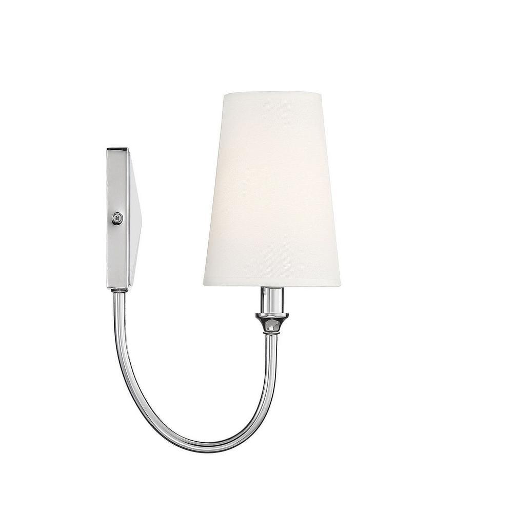 Savoy House Cameron 1 - Light Wall Light in  Polished Nickel