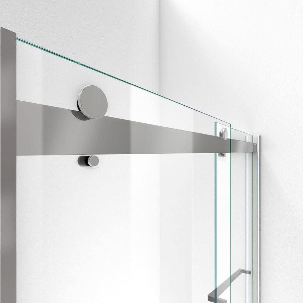 Essence 44" W x 76" H Frameless with ClearMax Technology Shower Door
