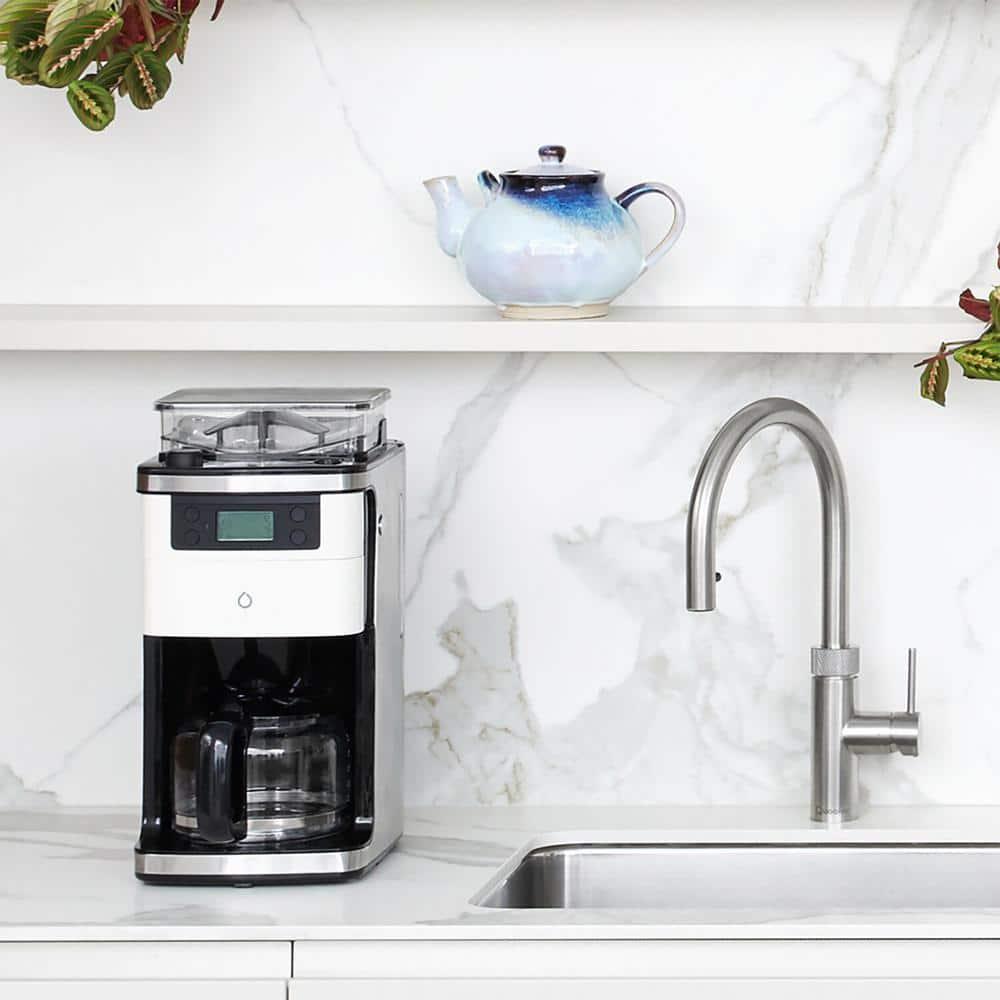 Smarter iCoffee Brew Smart Coffee Maker and Grinder with App, 3 Panels (Cream, Black, Red, New)