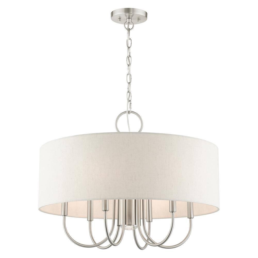 Livex Lighting Blossom 7 - Light Pendant in  Brushed Nickel