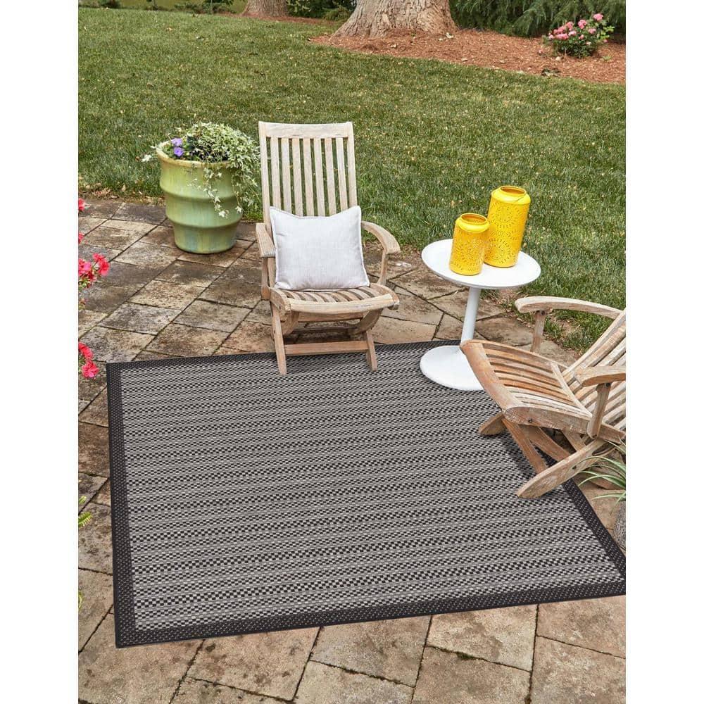 Striped Indoor / Outdoor Rug
