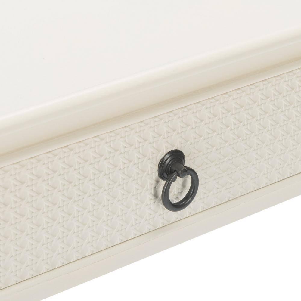 Haines 1 Drawer Accent Table - ACC5720D - White - Safavieh