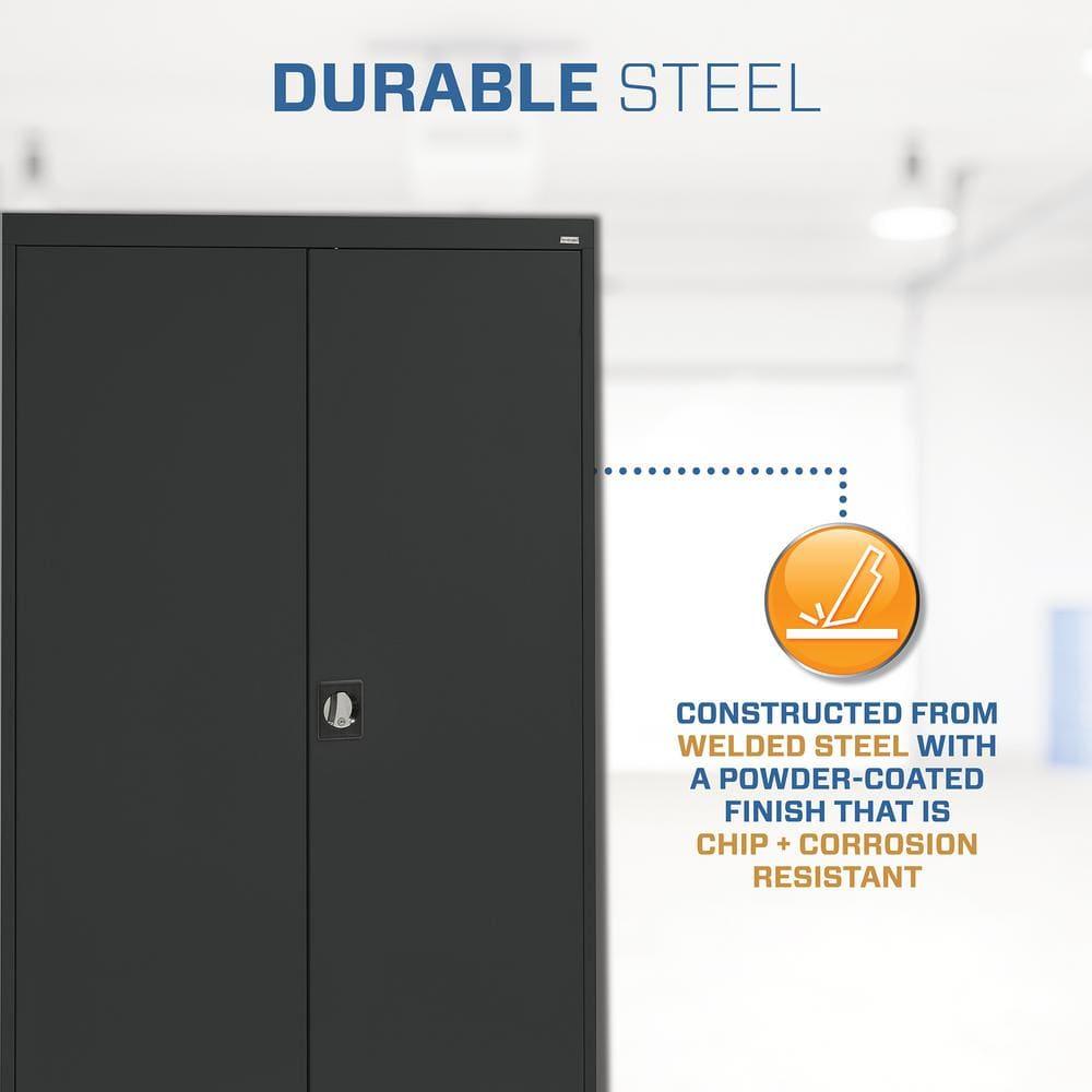 Sandusky Cabinets Sandusky Lee Elite 24" D x 46" W x 72" H, Steel Garage Storage Cabinet by Sandusky