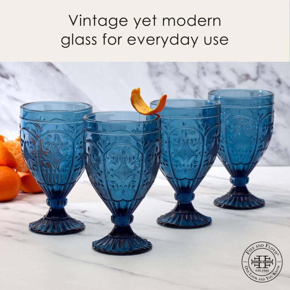 Fitz and Floyd Fitz and Floyd Trestle 12 oz. Water Goblet (Set of 4)