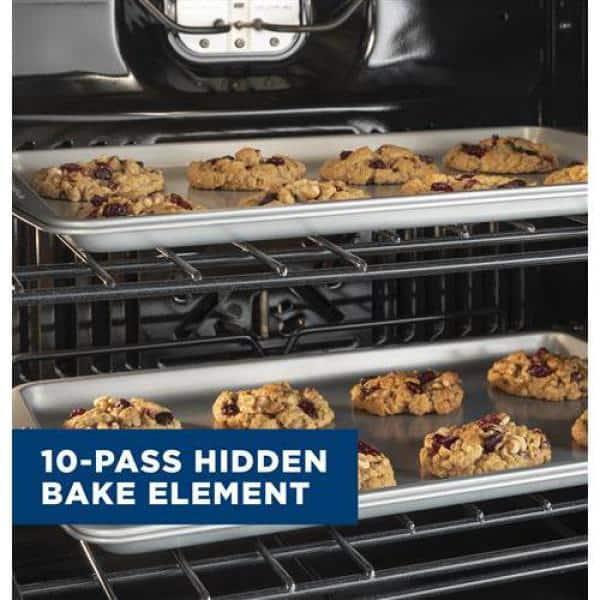 GE Profile™ GE Profile Smart Appliances 29.75" Self-Cleaning Convection Electric Double Wall Oven PTD7000SNSS