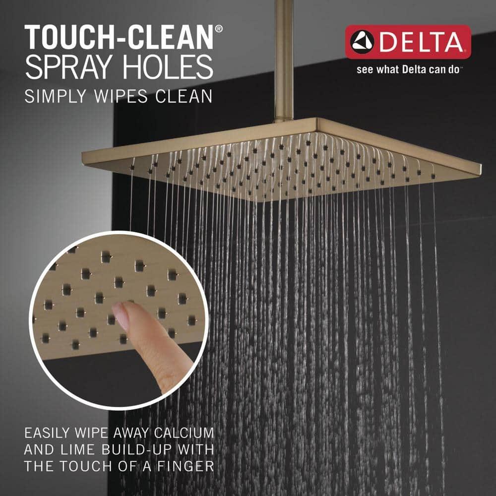 Rain Fixed Shower Head with H2Okinetic Technology