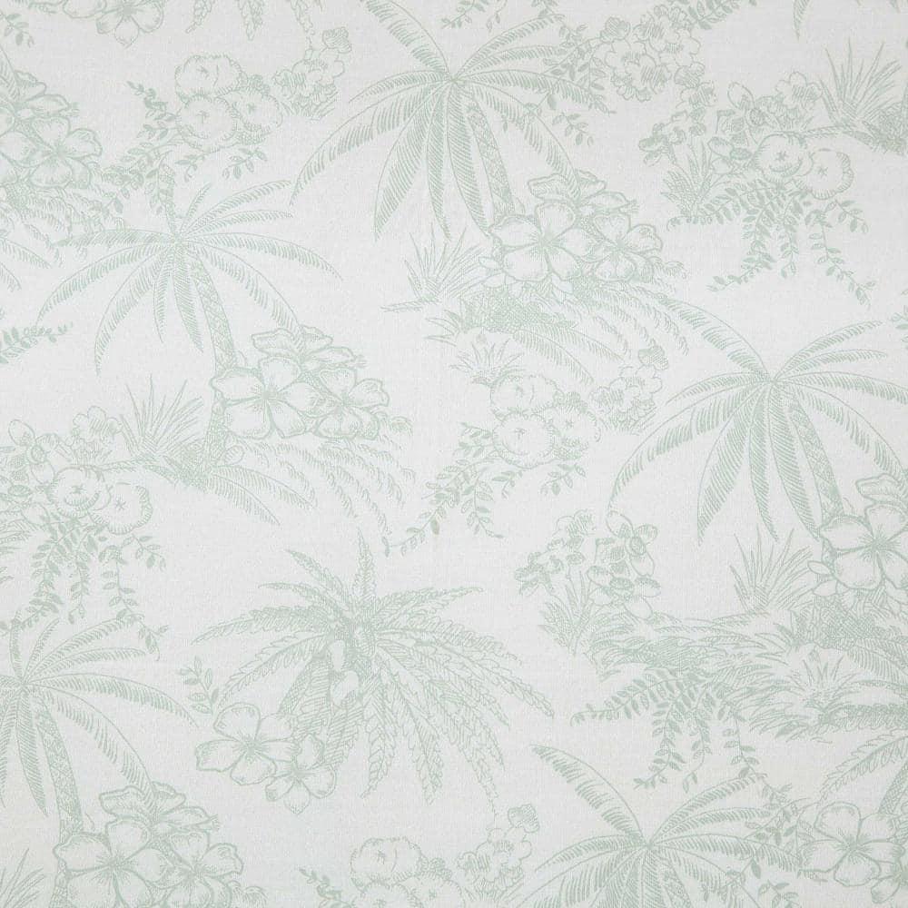 Tommy Bahama Pen And Ink Green Cotton Duvet Cover Set