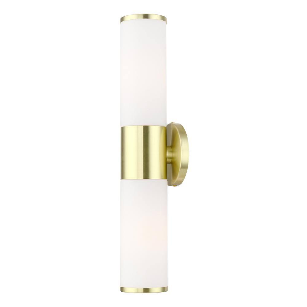 Livex Lighting Lindale 2 - Light Vanity in  Satin Brass