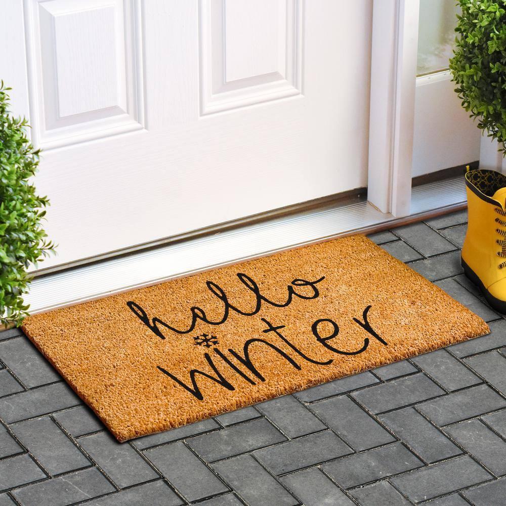 Home & More Calloway Mills Non-Slip Holiday Doormat
