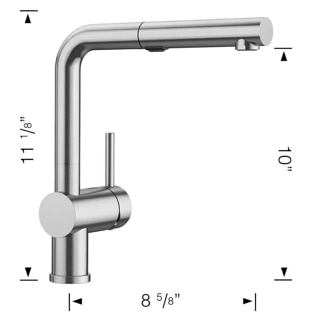 Linus Pull Out Dual Spray Kitchen Faucet