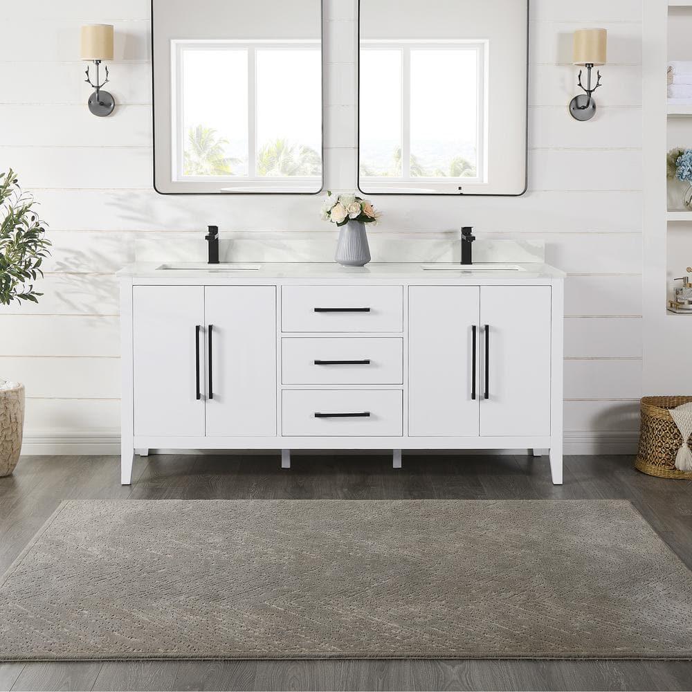 Laurel 71.2" Double Bathroom Vanity Base Only