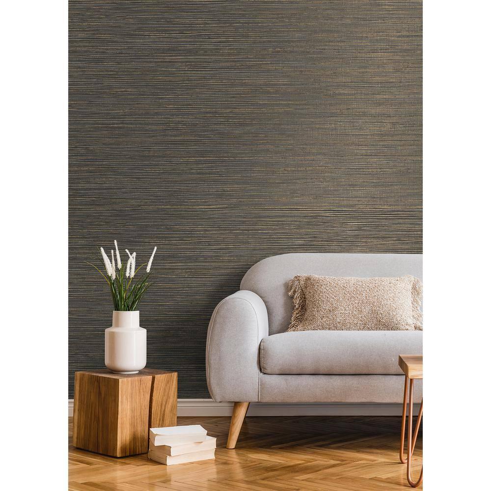 Dimensional Grasscloth Peel and Stick Wallpaper