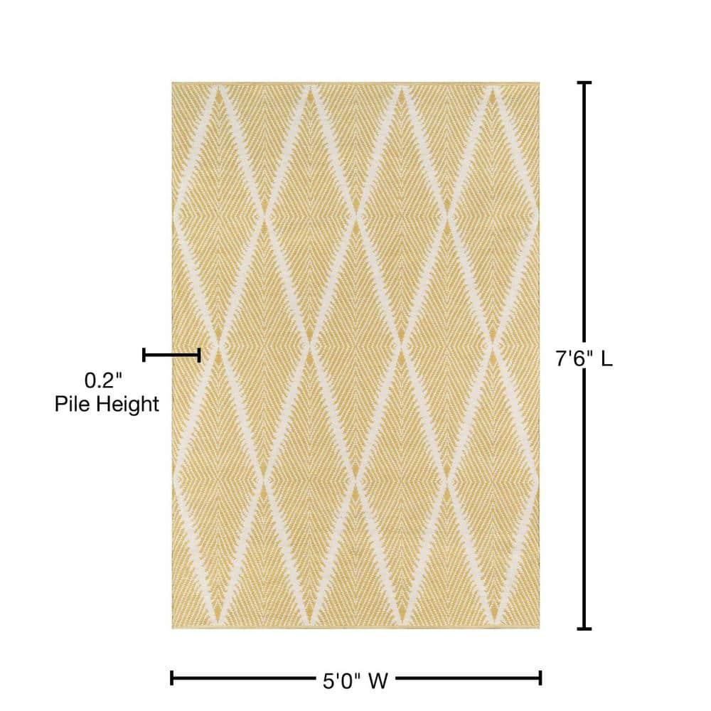 River Geometric Indoor / Outdoor Rug