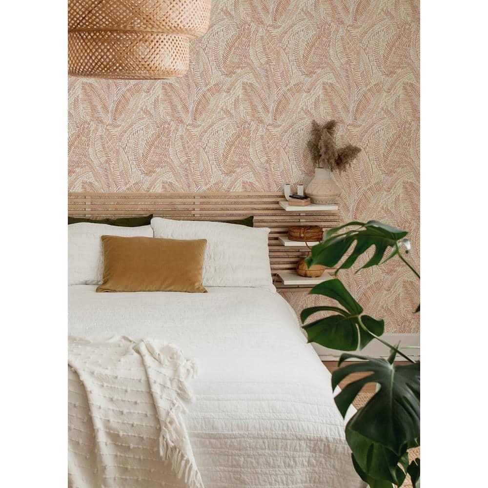 Fildia Tropical Orange Non-Woven Wallpaper Roll