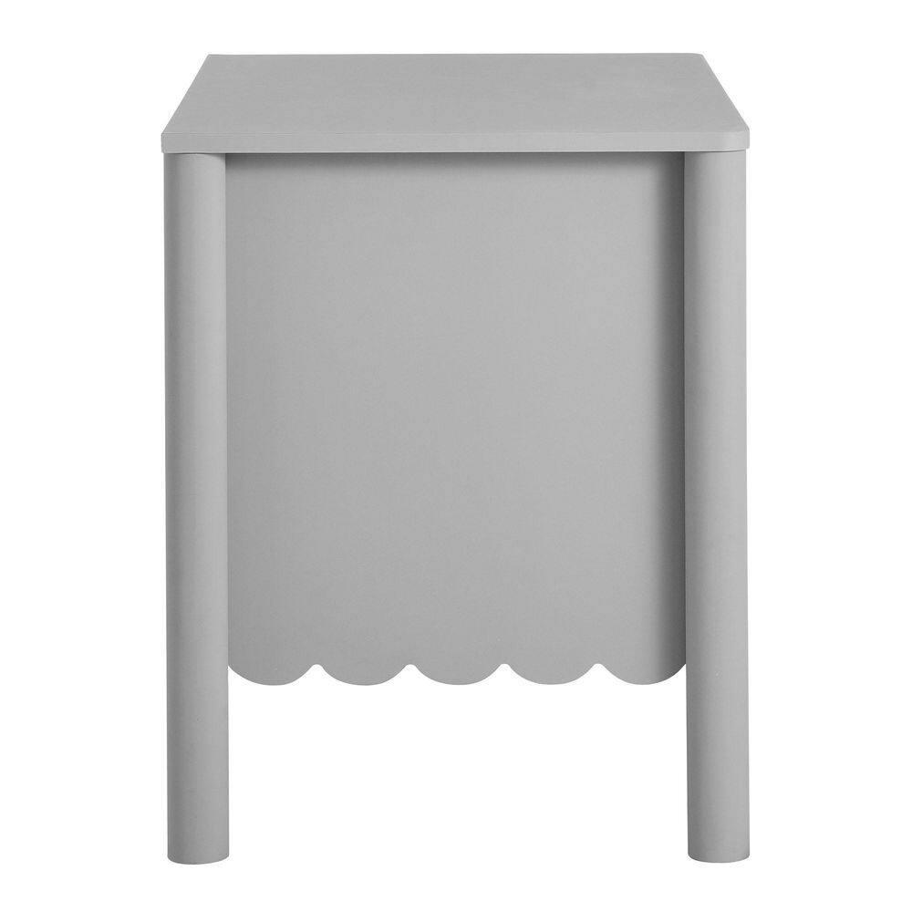 Modway Emmeline Scalloped 2-Drawer Nightstand