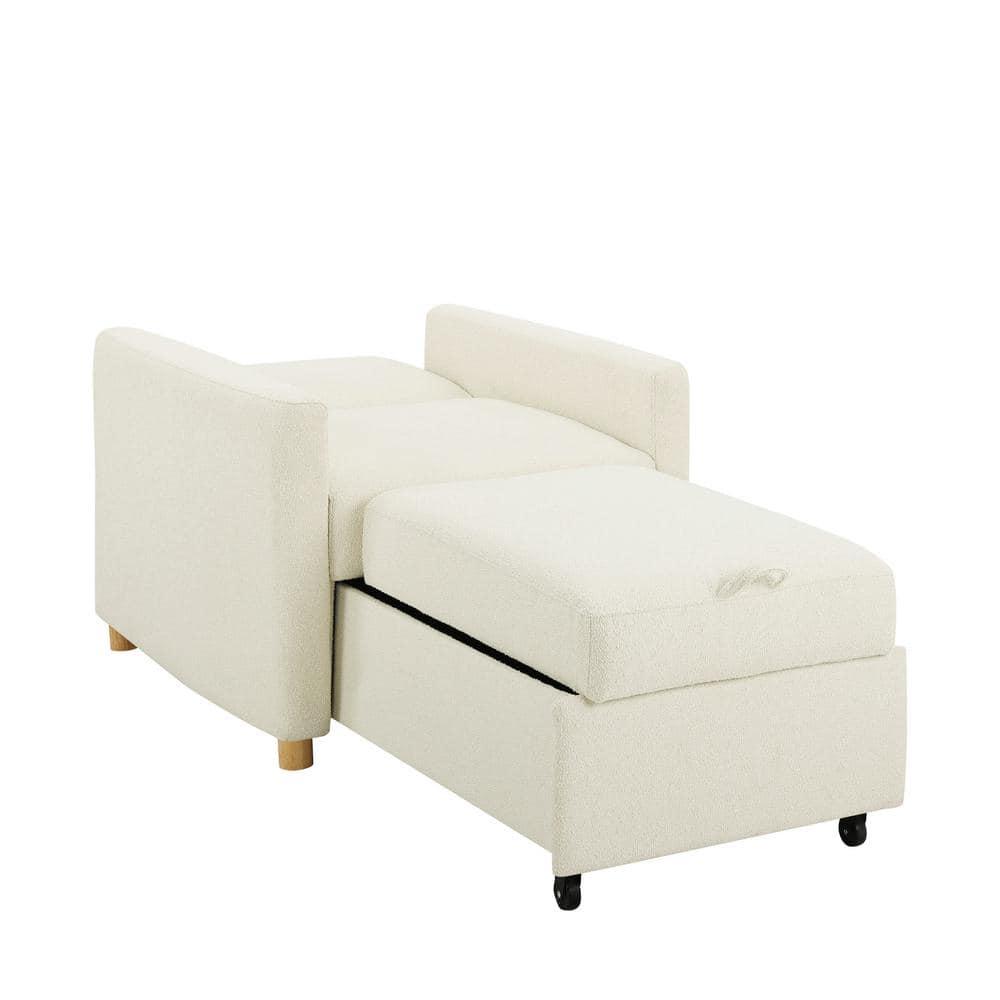 Serta Cooper 36" Convertible Sleeper Accent Chair with Cushion