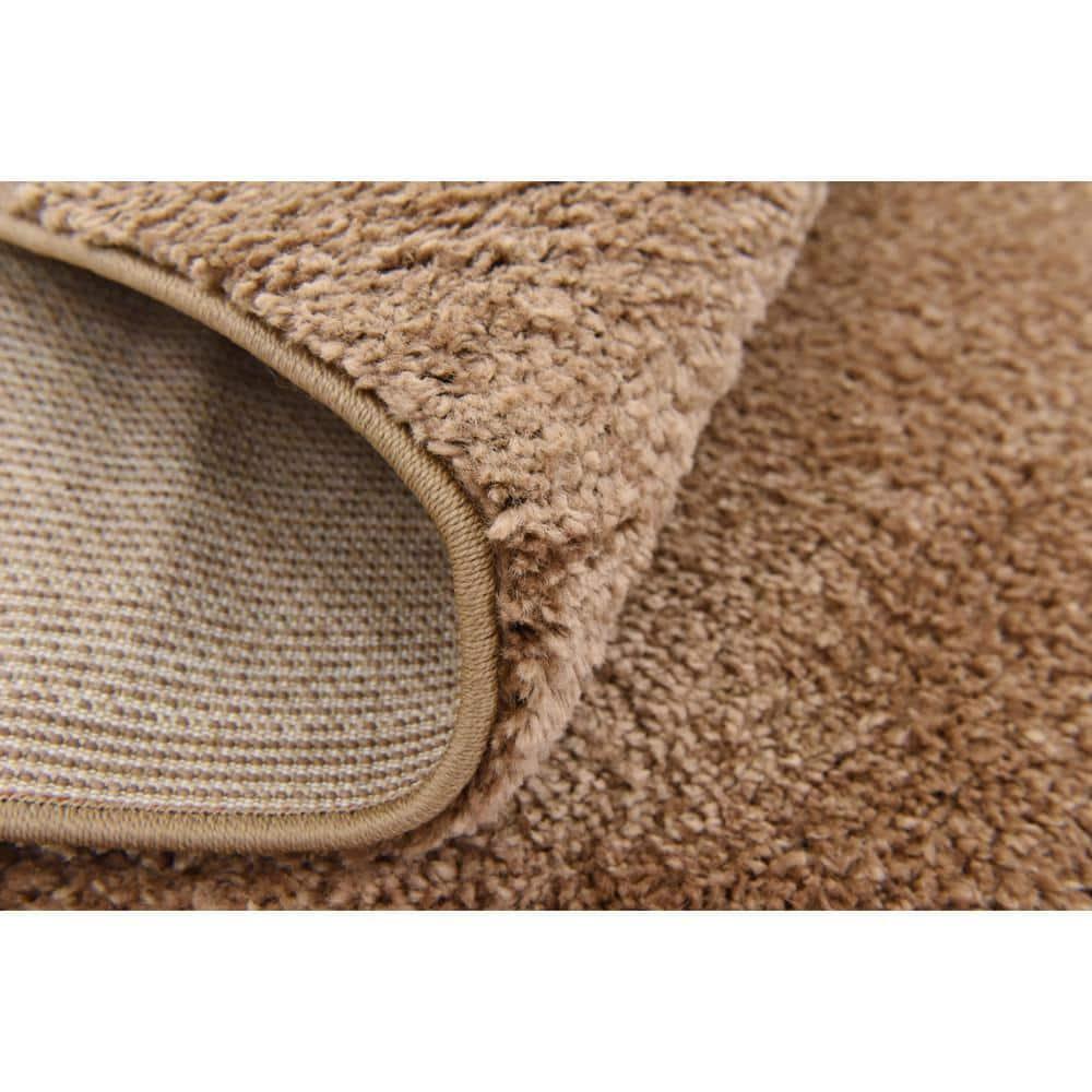 Unique Loom 5' 0 x 7' 7 Solo Calabasas Light Brown Area Rug