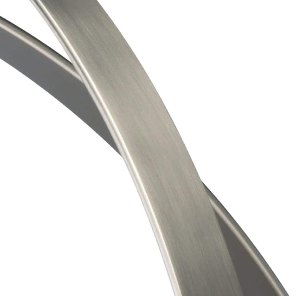 Progress Lighting Equinox 6-Light Chandelier Pendant, Steel, Burnished Silver, No Shade