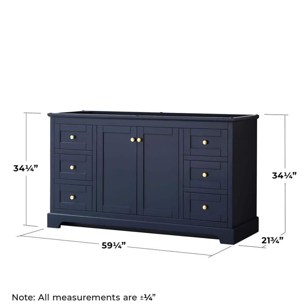 Avery 59" Single Bathroom Vanity Base Only