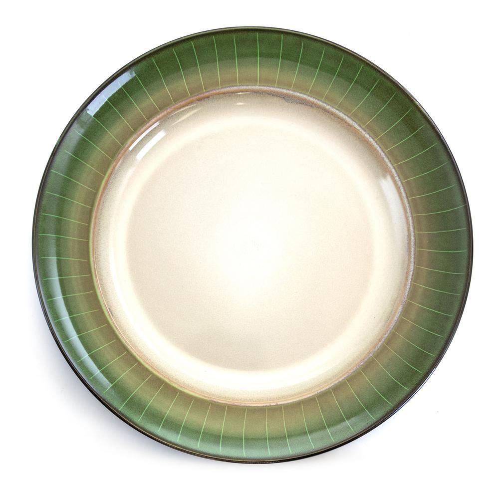 Grand Jade Luxurious Stoneware Dinnerware with Complete Setting for 4 - 16 Piece
