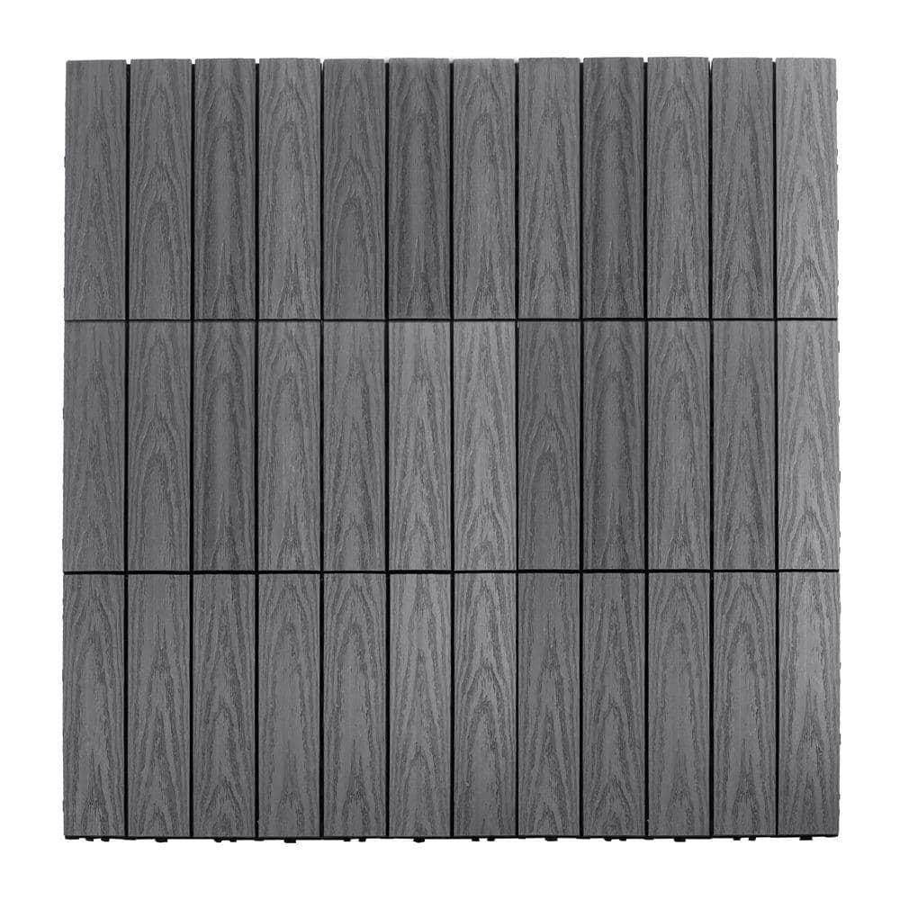 UltraShield Naturale Composite 12" x 12" Interlocking Deck Tile