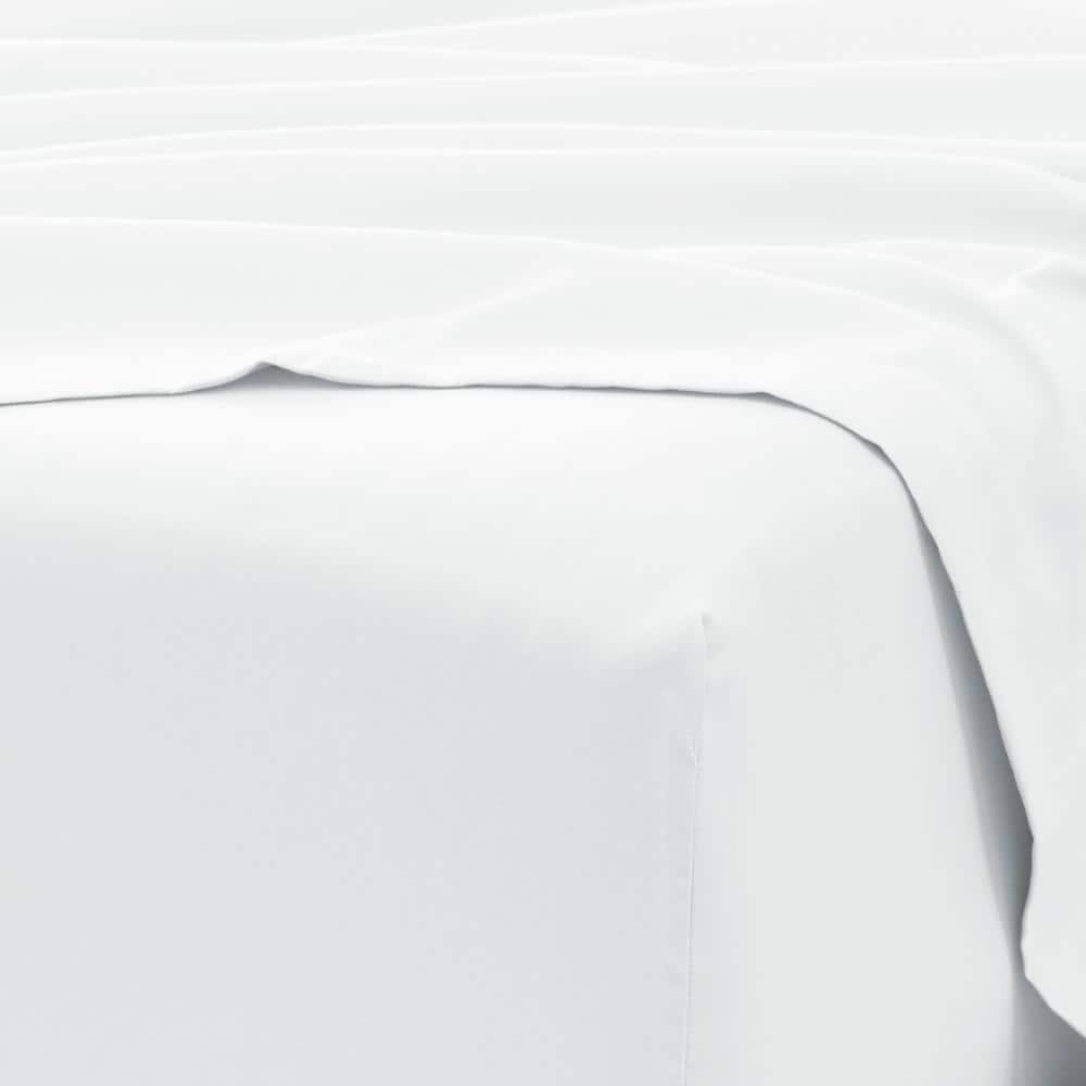 Linen Market 6 Piece Bed Sheet Set, White, King