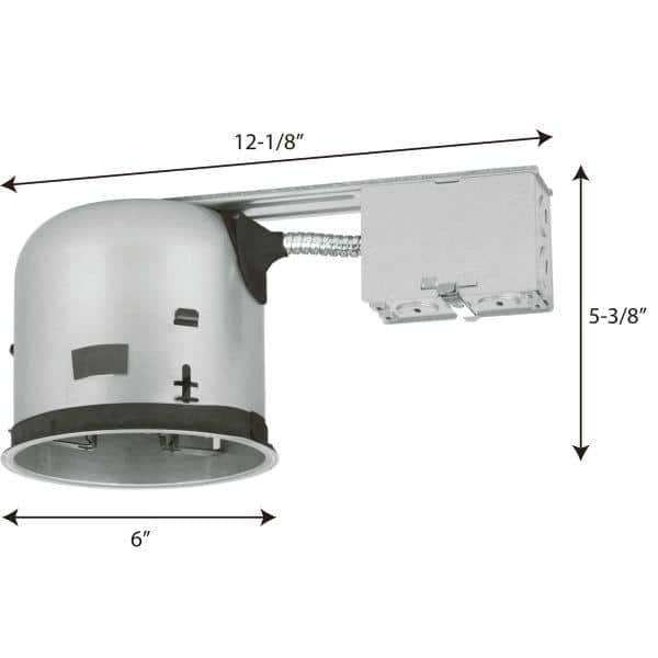 Incandescent Shallow 5" Remodel Recessed Housing
