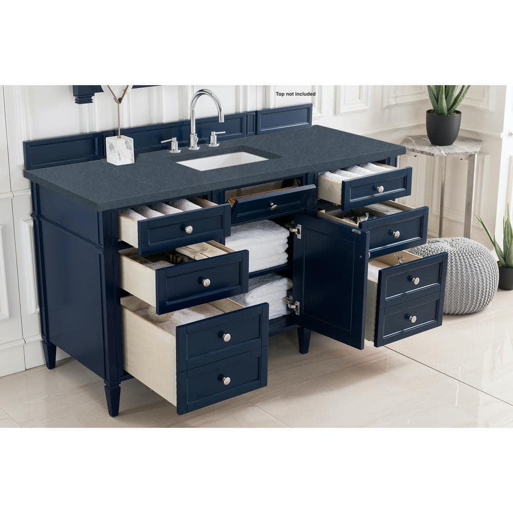 James Martin Vanities Brittany 60" Victory Blue Single Vanity