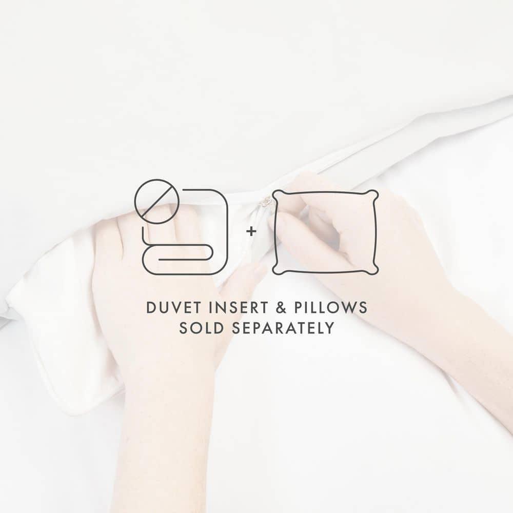 Becky Cameron Pinch Pleat Textured Duvet Cover Set