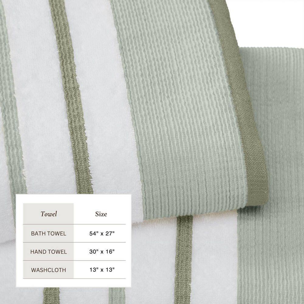 FreshFolds Cotton Blend Decorative 6-Piece Towel Set