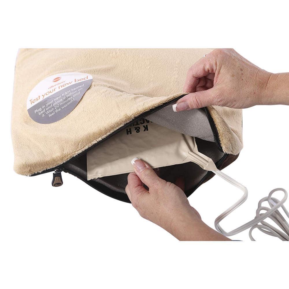 K&H Pet Products Thermo-Kitty Mat Sage 12.5" x 25" 6W