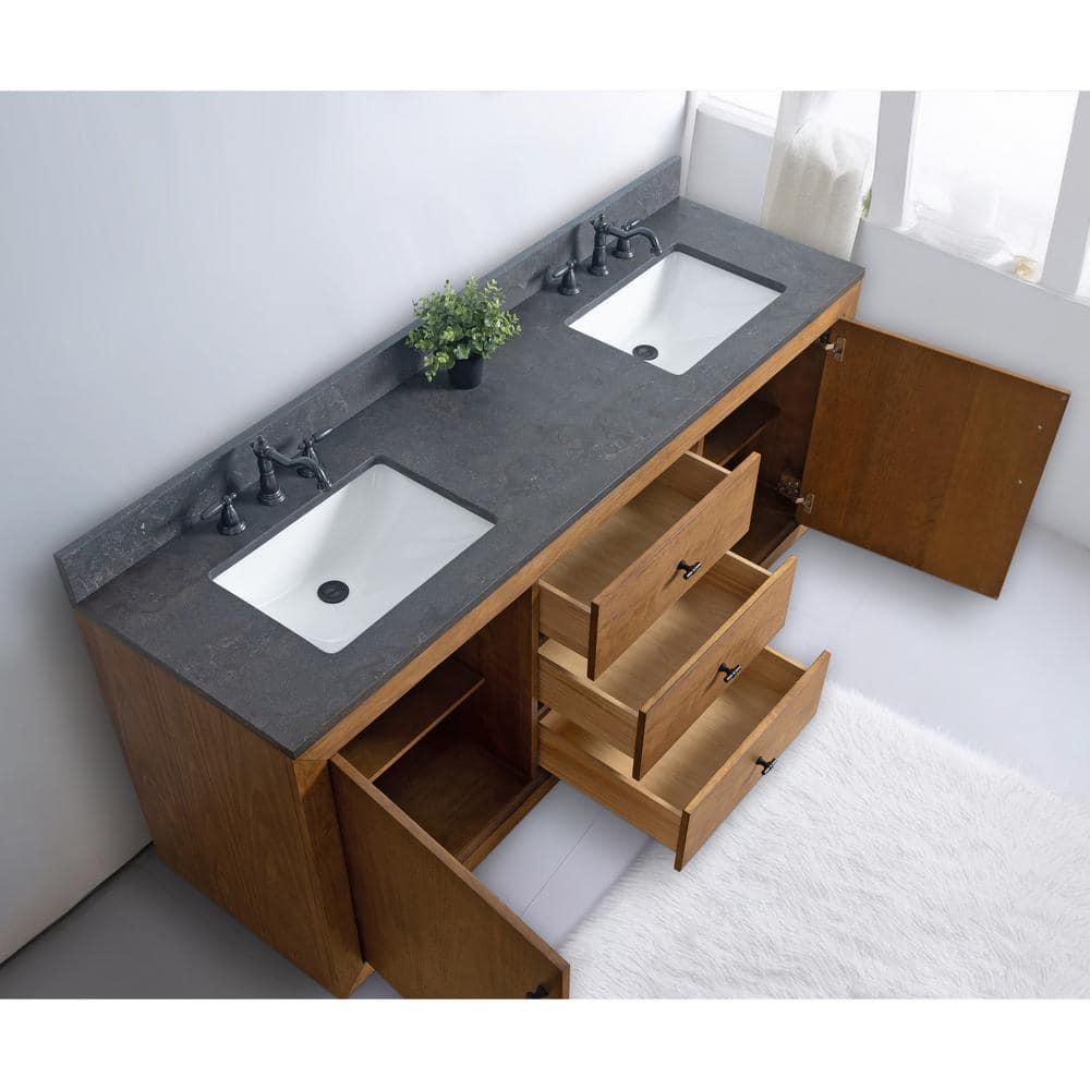 72" Free Standing Double Bathroom Vanity