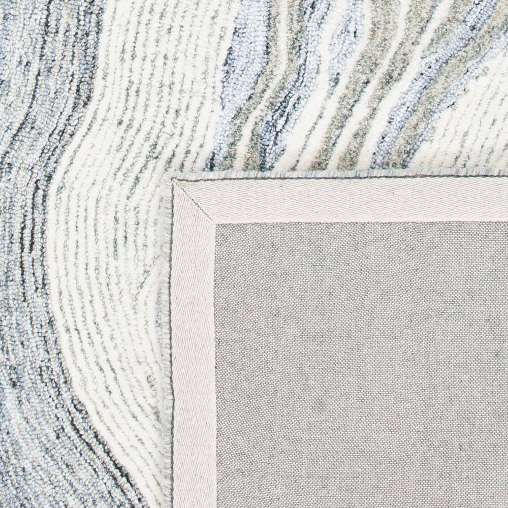 Fifth Avenue FTV121 Hand Tufted Indoor Area Rug - Grey/Ivory - 6'x6' - Safavieh