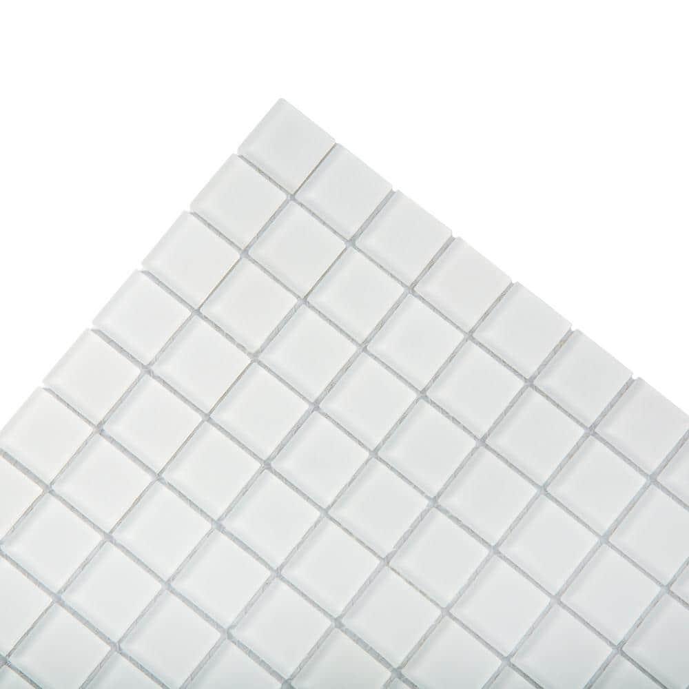 Apollo Tile 11.8" X 11.8" Matte Finished Glass Mosaic Tile