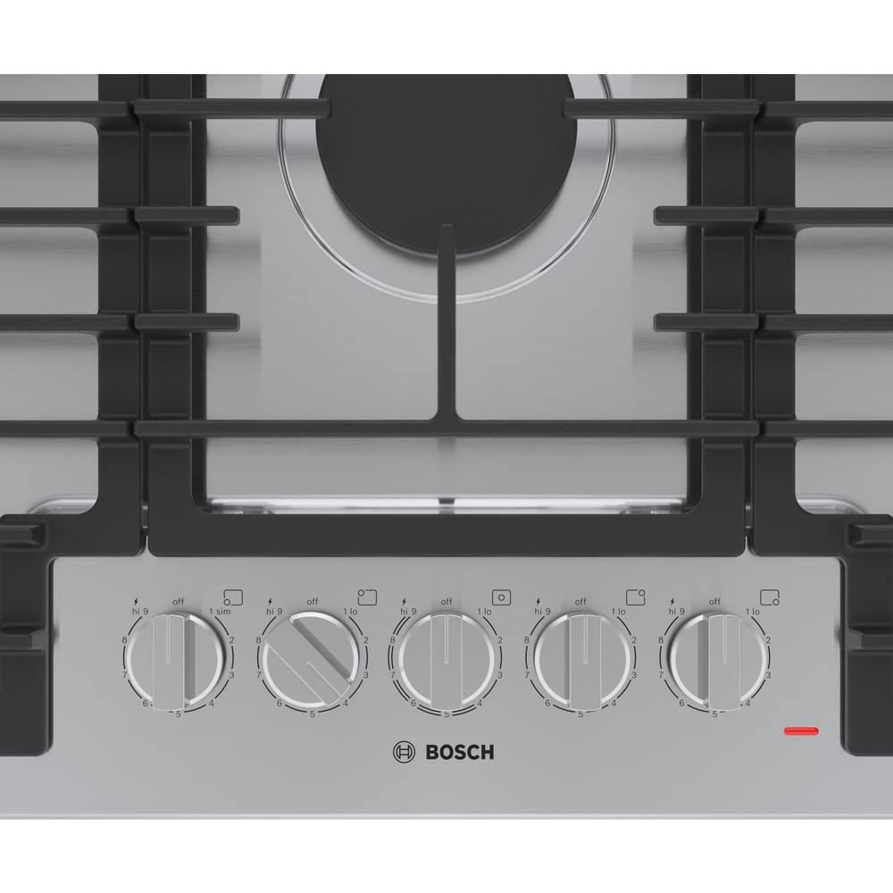 Bosch 800 Series,36' Gas Cooktop,5 Burner,SS NGM5659UC