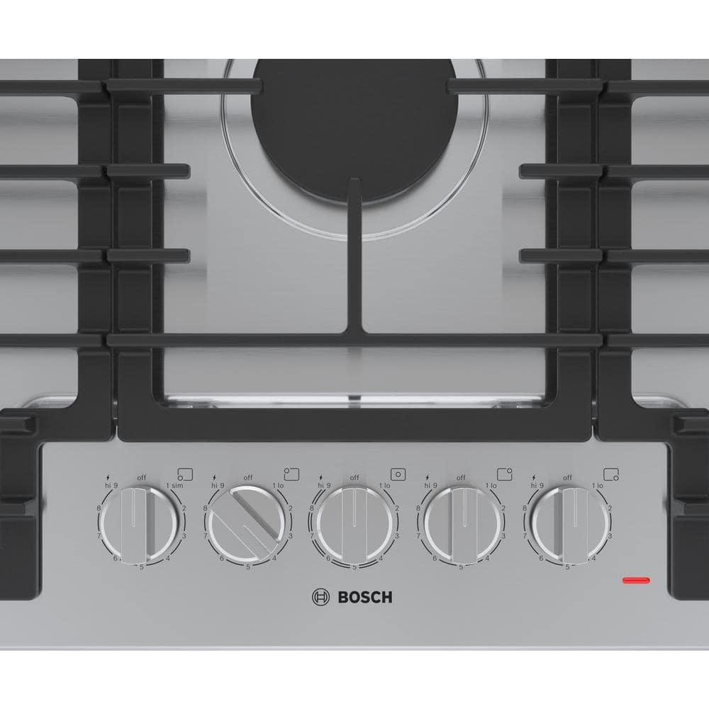 Bosch 800 Series,36' Gas Cooktop,5 Burner,SS NGM5659UC