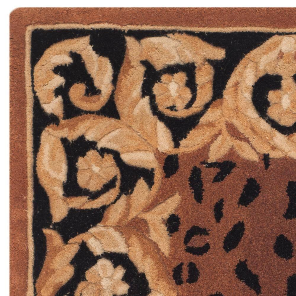 Naples NA712 Hand Tufted Accent Rug - Black/Gold - 2'x3' - Safavieh.