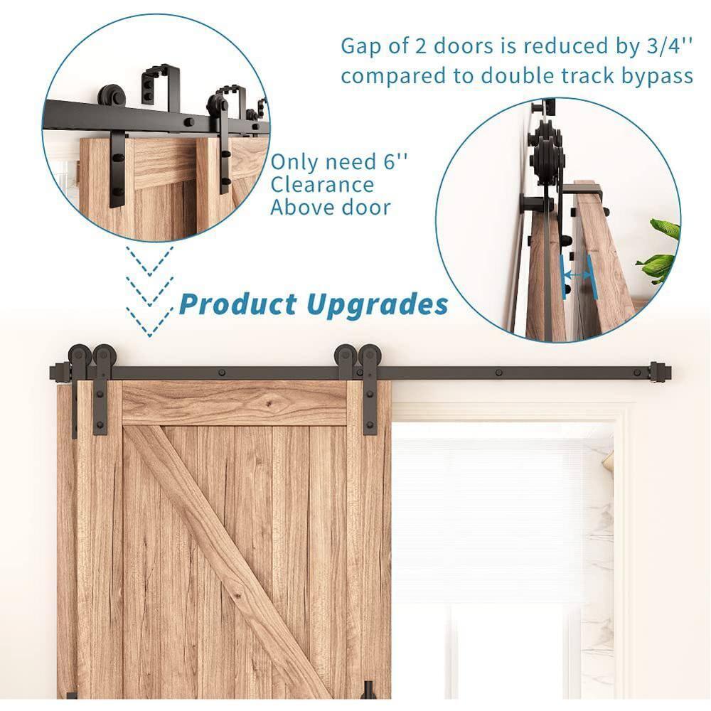 Sliding Standard Single Double Door Barn Door Hardware Kit
